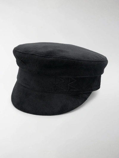 Shop Ruslan Baginskiy Baker Boy Cap In Black