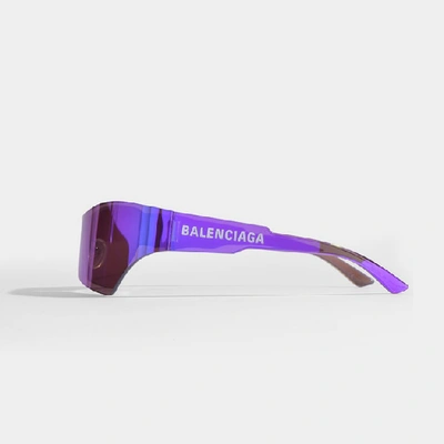 Shop Balenciaga Mono Cat Sunglasses