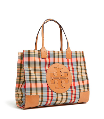 tory burch plaid bag
