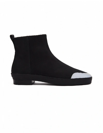 Shop Fear Of God Black Leather Chelsea Boots