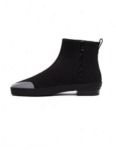 Shop Fear Of God Black Leather Chelsea Boots