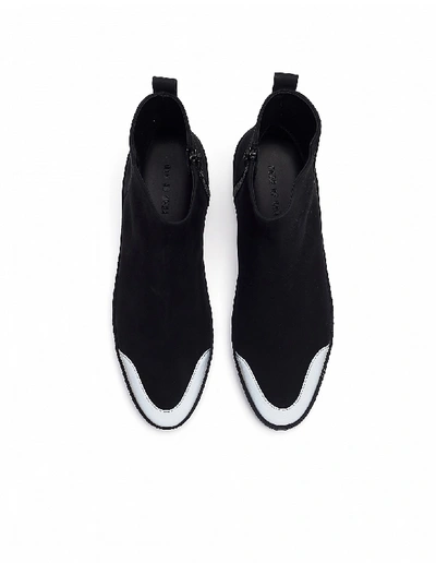 Shop Fear Of God Black Leather Chelsea Boots