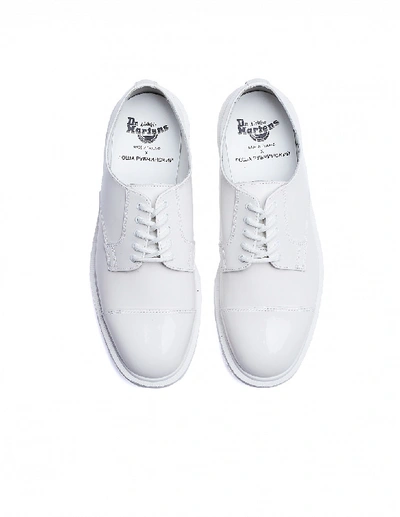 Shop Gosha Rubchinskiy White Dr.martens Leather Boots