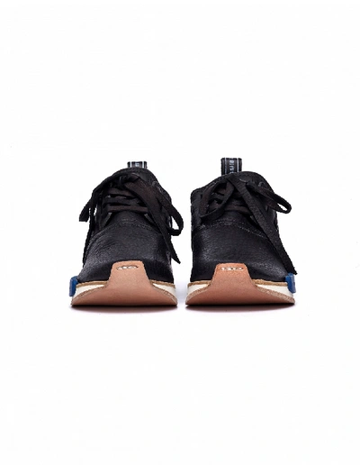 Shop Hender Scheme Adidas Nmd R1 Black Leather Sneakers