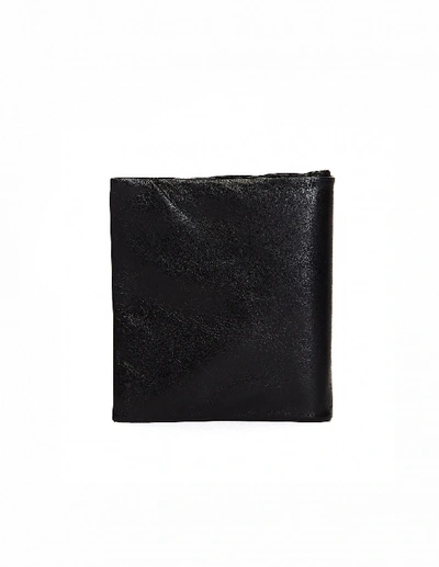 Shop Yohji Yamamoto Black Leather Wallet