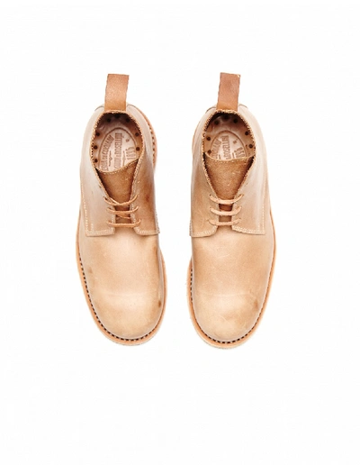 Shop Guidi X Rosellini Chukka Boots In Beige