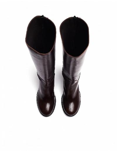 Shop A.f.vandevorst Brown Leather Heeled Boots