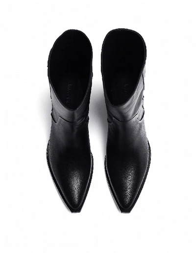 Shop A.f.vandevorst Black Leather Ankle Boots
