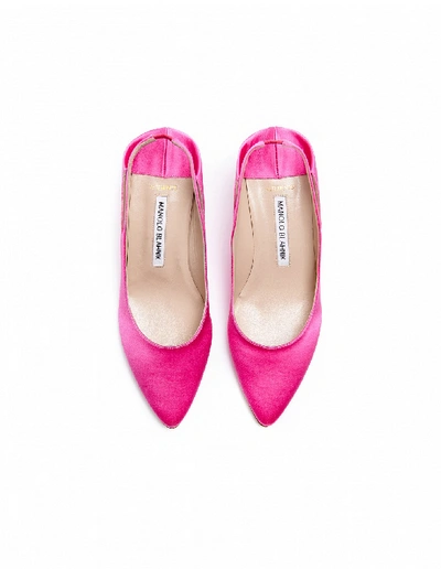 Shop Vetements X Manolo Blahnik Shoes In Pink
