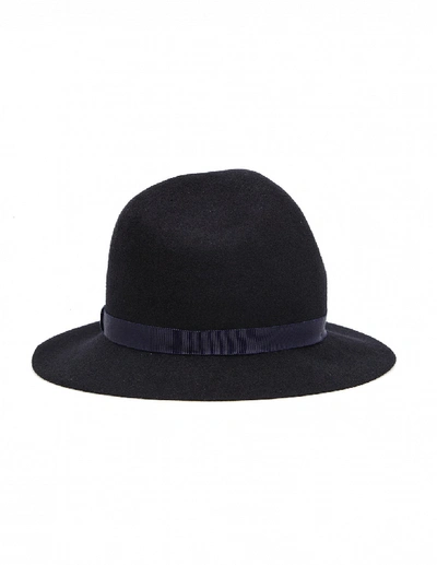 Shop Y's Navy Blue Wool Hat