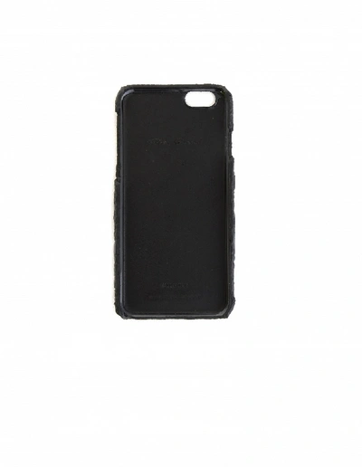 Shop Rick Owens Iphone 6/6s Leather Case In Black