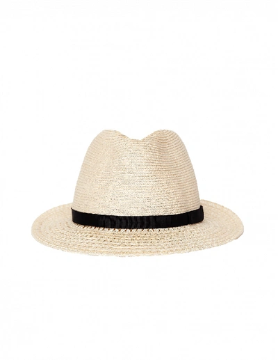 Shop Yohji Yamamoto Straw Hat In Beige