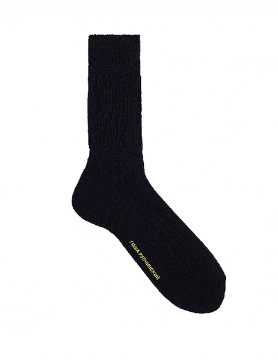 Shop Gosha Rubchinskiy Black Adidas Socks