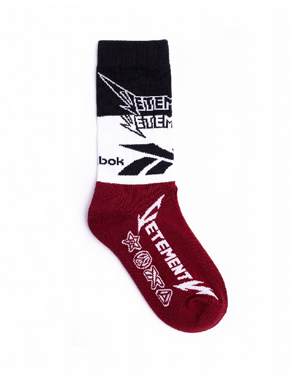 burgundy sports socks