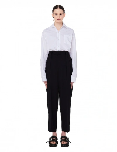 Shop Y's Black Wool Trousers