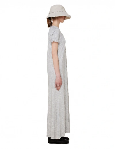 Shop 120% Lino Grey Linen Dress