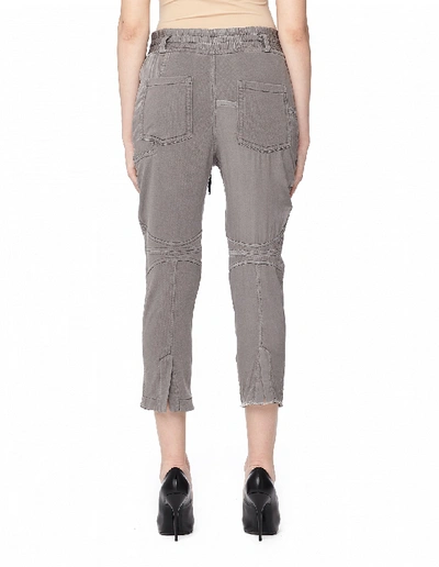 Shop Haider Ackermann Grey Cotton Trousers