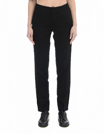 Shop A.f.vandevorst Wool Trousers In Black