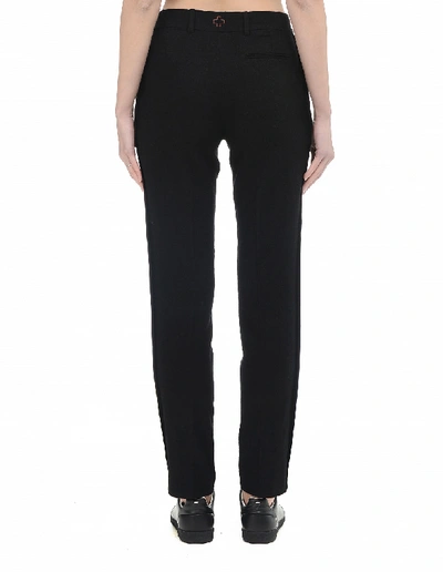 Shop A.f.vandevorst Wool Trousers In Black