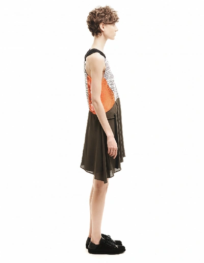 Shop Damir Doma Cotton And Polyester Dress In Multicolor