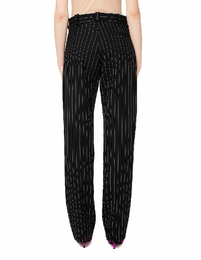 Shop Vetements Black Wool Trousers