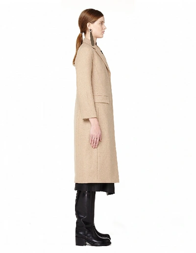 Shop The Row Beige Wool Coat