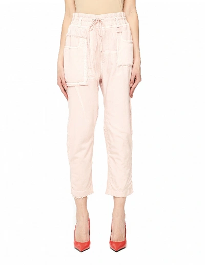 Shop Haider Ackermann Cotton Trousers In Pink