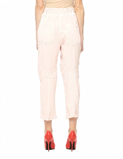 Shop Haider Ackermann Cotton Trousers In Pink
