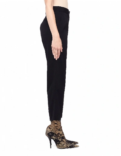 Y's O Waist String Thin Pants In Black