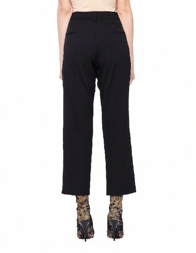Y's O Waist String Thin Pants In Black