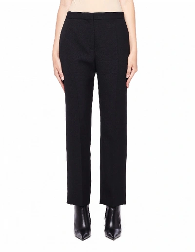 Shop Haider Ackermann Single-pleat Cropped Wool Trousers In Black