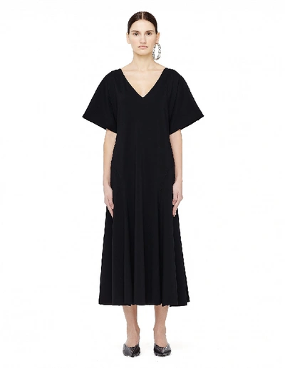 Shop The Row Lucid Midi Dress In Black
