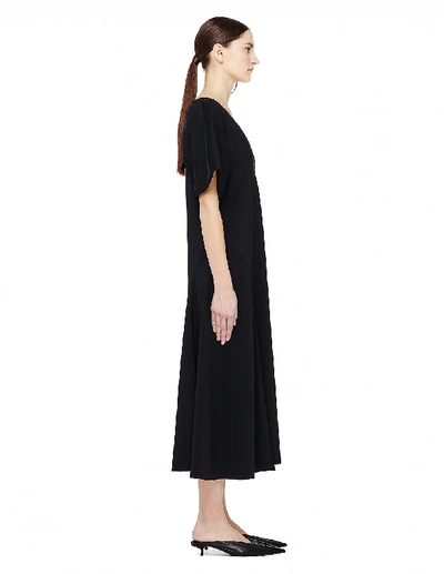 Shop The Row Lucid Midi Dress In Black