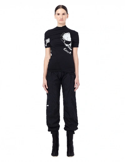 Shop Vetements Printed Emo T-shirt In Black