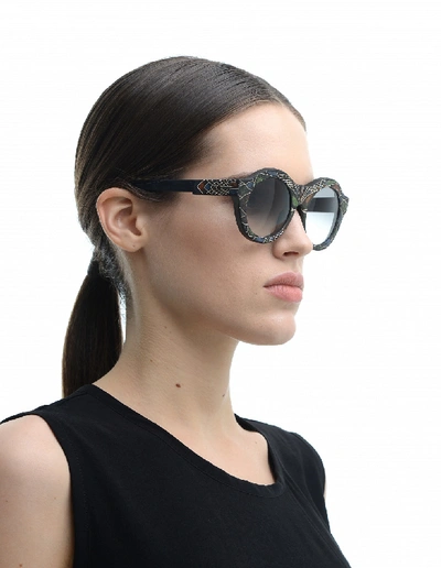 Shop Kuboraum Sunglasses A2 In Black