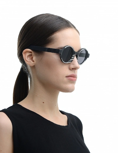 Shop Kuboraum Sunglasses M5 In White