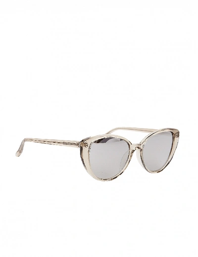 Shop Linda Farrow Luxe Sunglasses In Grey