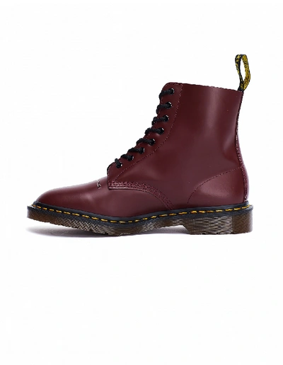 Shop Undercover Cherry Red Dr.martens Printed Boots