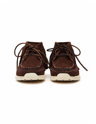 Shop Visvim Voyageur Moc Shaman-folk Boots In Brown