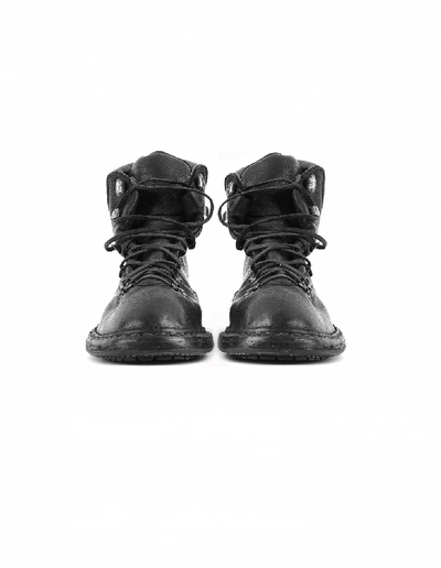 Shop Guidi Black Suede Hiking Boots
