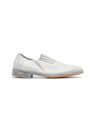 Shop Guidi Grey Leather Boots