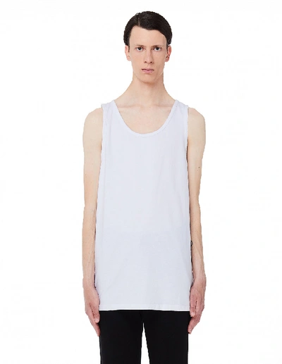 Shop John Elliott White Oversized Tank Top