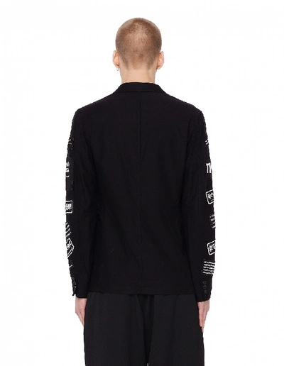 Shop Yohji Yamamoto Readymade Black Jacket