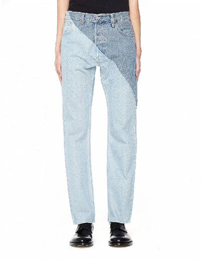 Shop Vetements Men's  X Levi's Reworked Jeans In Blue