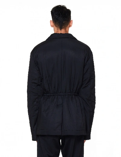 Shop Haider Ackermann Insulated Black Jacket