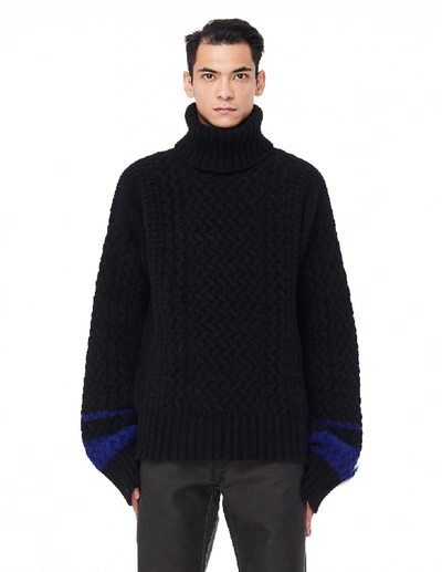 Shop Haider Ackermann Black Wool Sweater