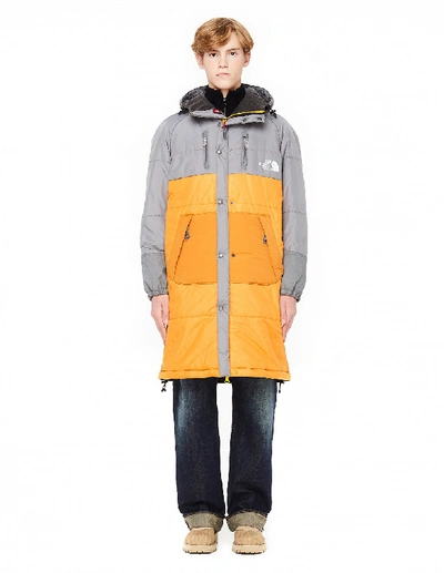 Shop Junya Watanabe The North Face Grey & Orange Coat