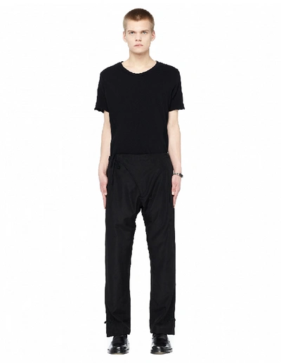 Shop The Soloist Wrap Trousers In Black