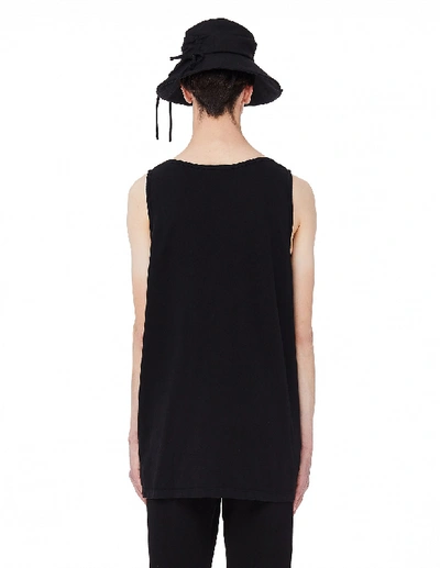 Shop John Elliott Black Oversized Tank Top