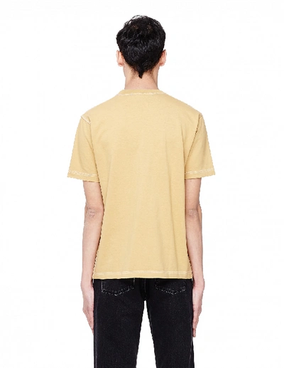 Shop Junya Watanabe Beige Cotton T-shirt